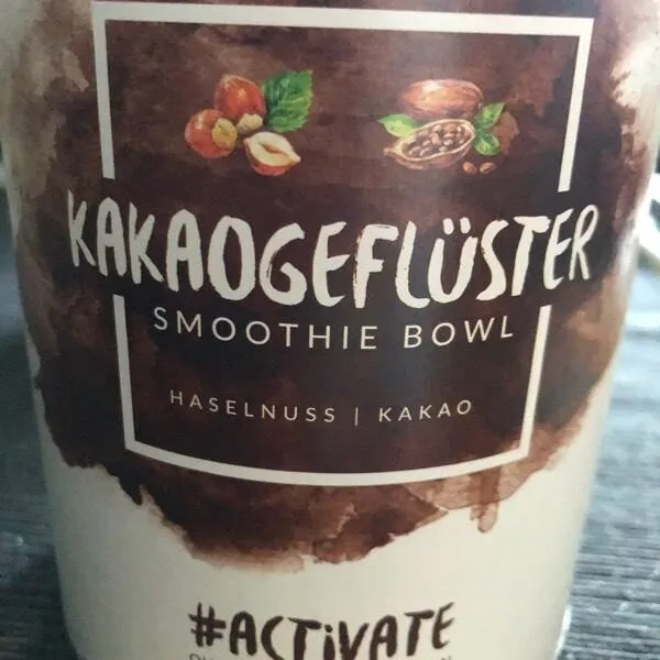 Kakaogeflüster Smoothie Bowl
