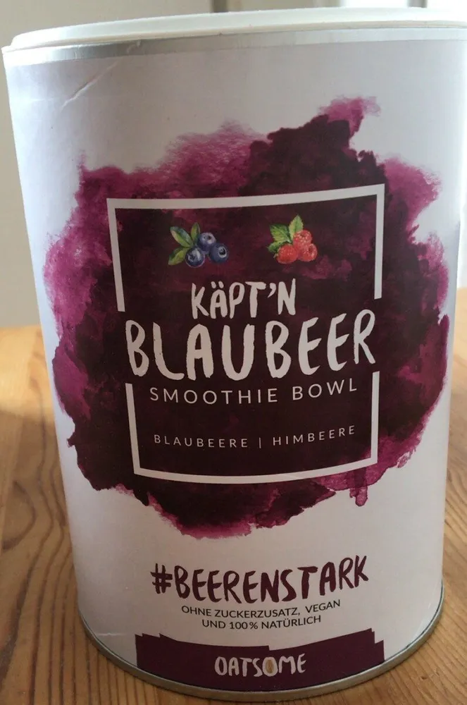 Käpt’n Blaubeer Smoothie Bowl