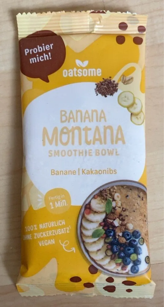 Banana Montana Smoothie Bowl