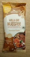 Holla die Nussfee Smoothie Bowl (Haselnuss Tonka)