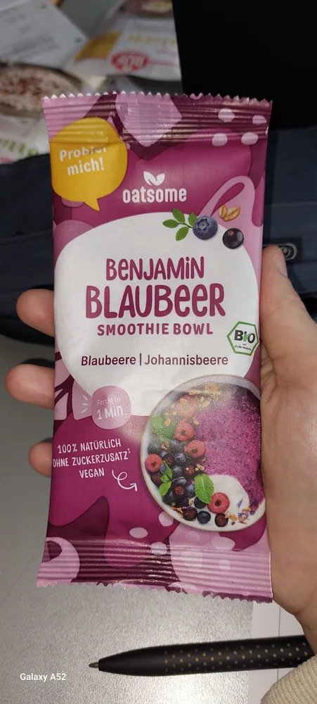 Blaubeer Smoothie Bowl