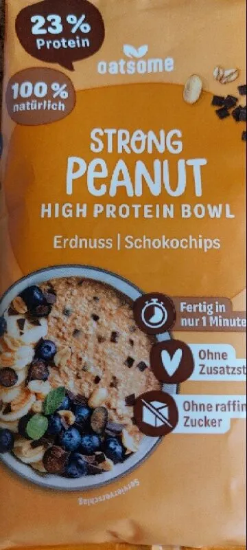 Strong Peanut High Protein Bowl