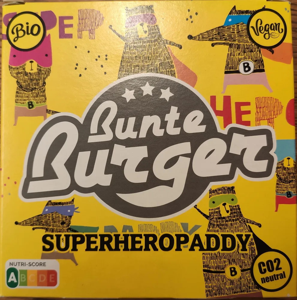 Bunte Burger Siperheropaddy