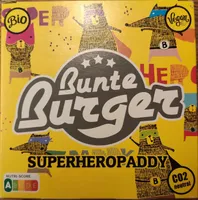 Bunte Burger Siperheropaddy