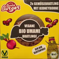 Vegane Bio Umami Bratlinge