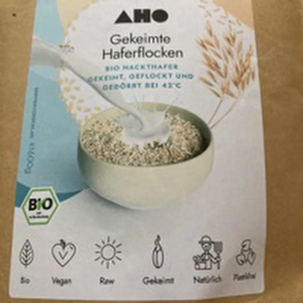 Haferflocken gekeimt