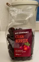 Cranberries mit Apfelsaft-konzentrat gesüßt