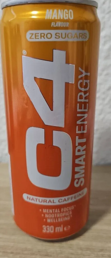 C4 smart energy mango zero sugars