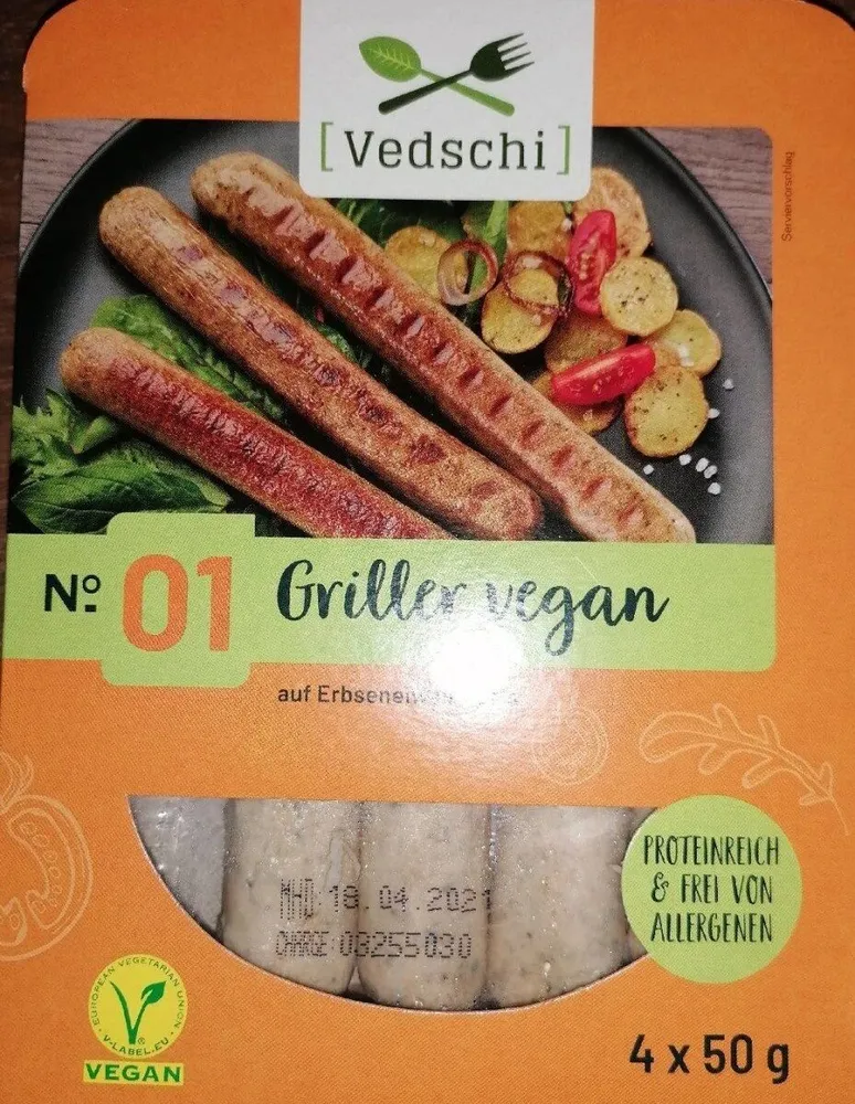 Nr 01 Grille vegan