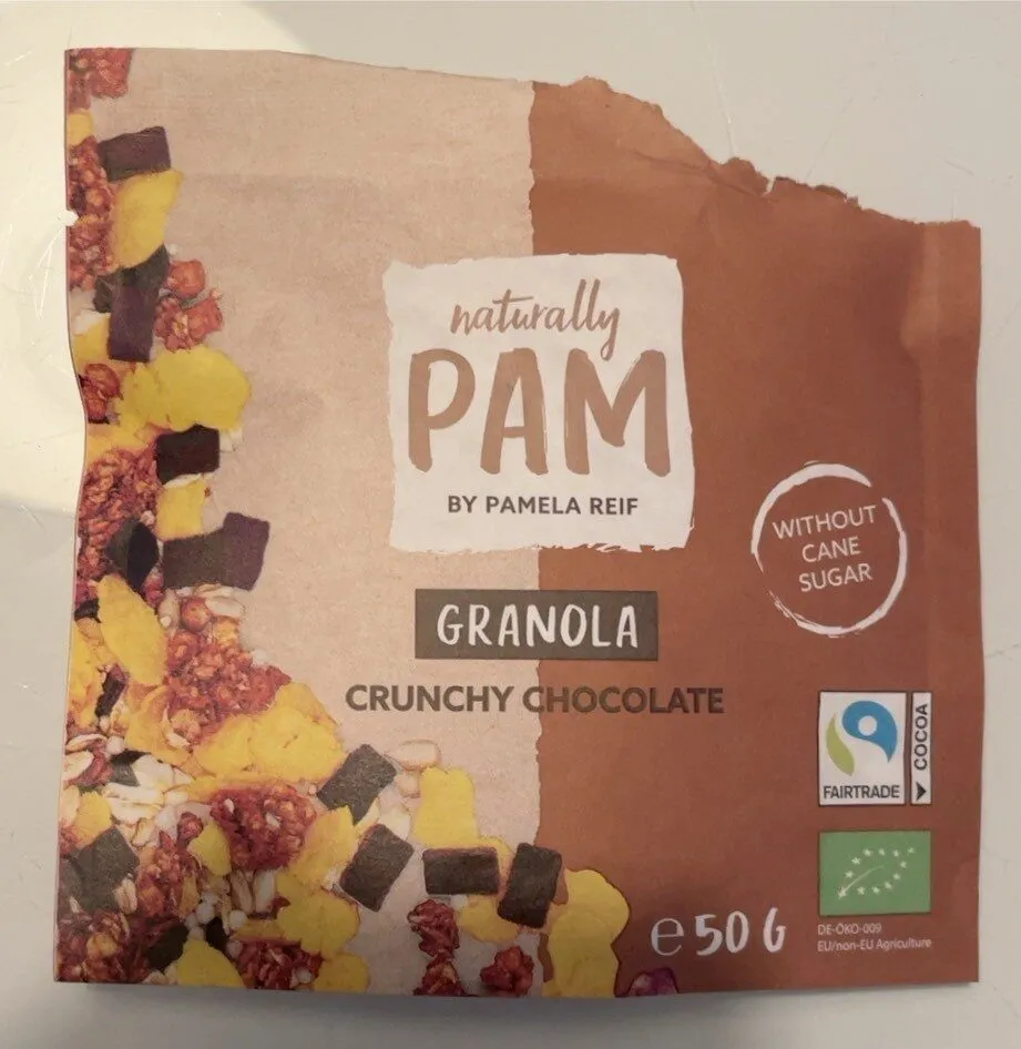 Granola crunchy chocolate