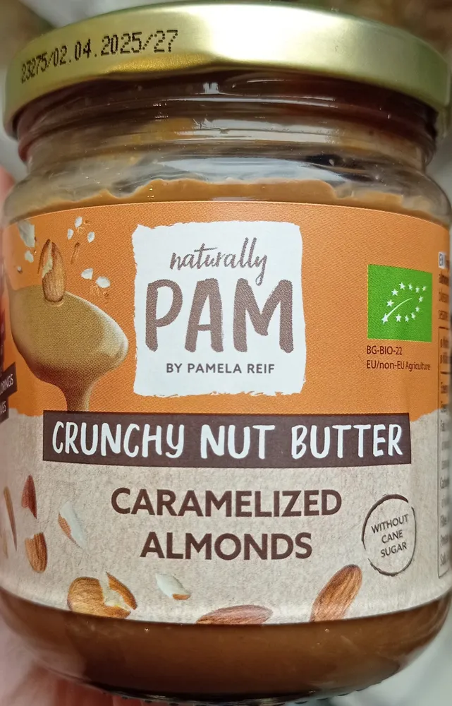 crunchy nut butter pam