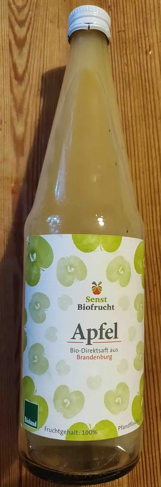 Apfel Bio-Direktsaft aus Brandenburg