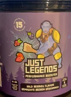 Just Legends Performance Booster Wild Berries