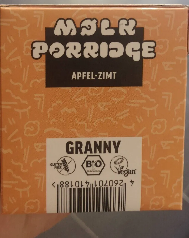 Porridge pomme cannelle