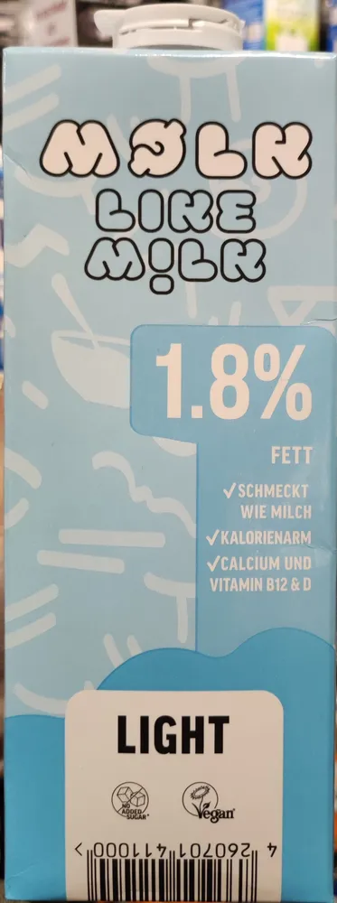 Like Milk 1,8% Fett Light