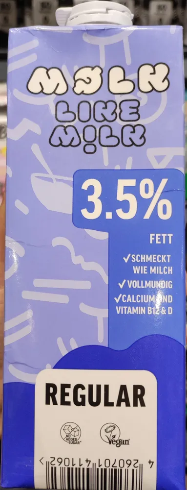 Like Milk Regular 3,5% Fett