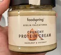 Crunchy protein cream