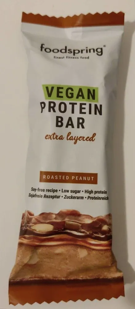 Vegan protein bar Roasted Peanut