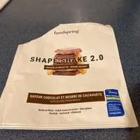 Shape Shake 2.0 saveur chocolat et beurre de cacahuète