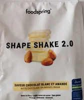 Shape shake 2.0 saveur chocolat blanc et amande