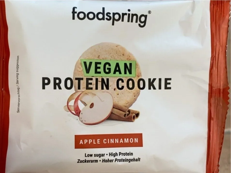 Vegan Cookie Apple and Cinnamon