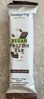 Vegan protein bar chocolate-almond