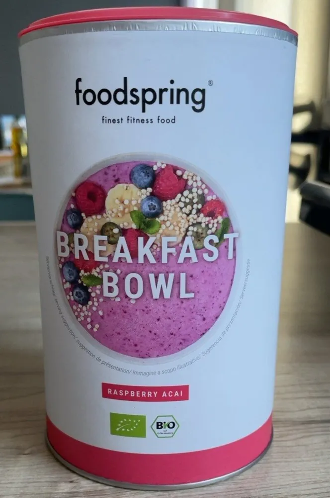 Breakfast Bowl - rasperry