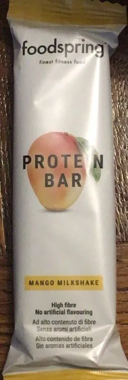 Protein bar mango milkshake