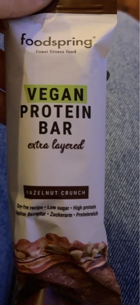vegan protein bar