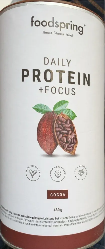 foodspring daily protein + focus