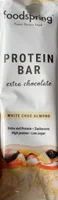 White choc almond protein bar