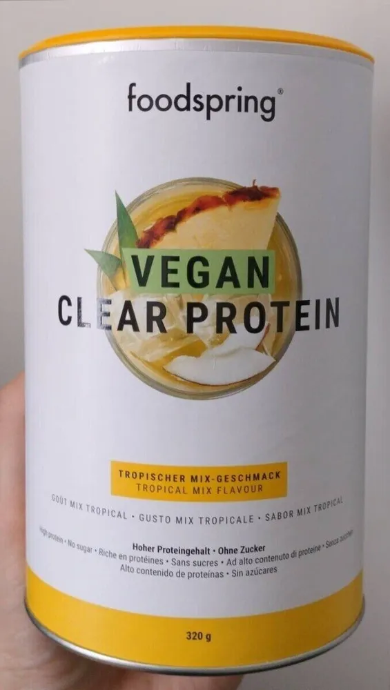 Vegan Clear Protein Tropical Mix