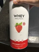 Whey protein strawberry