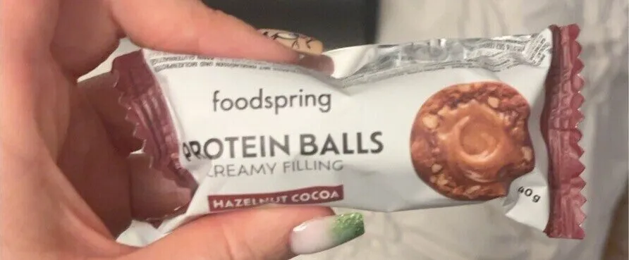 Protein ball hazelnut
