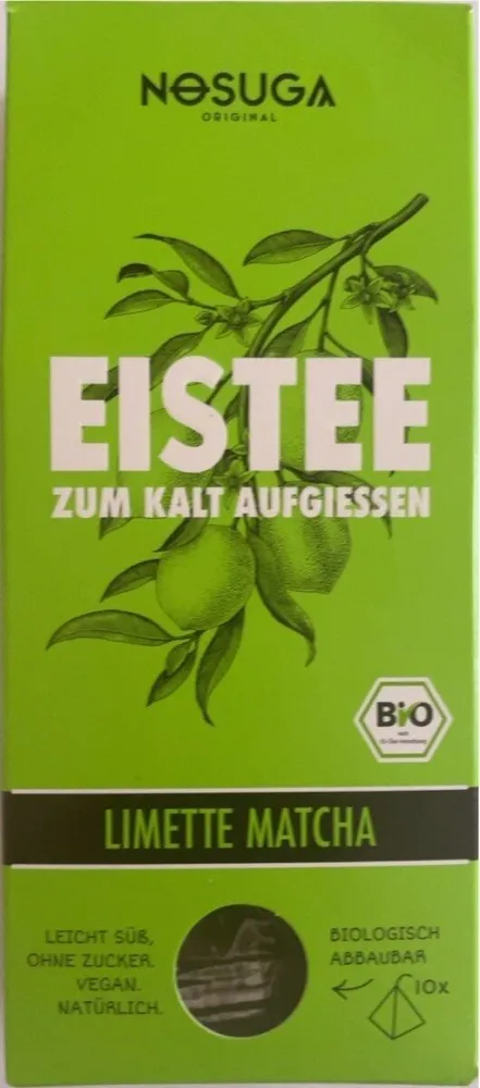 BIO Coldbrew Eistee Limette-Matcha