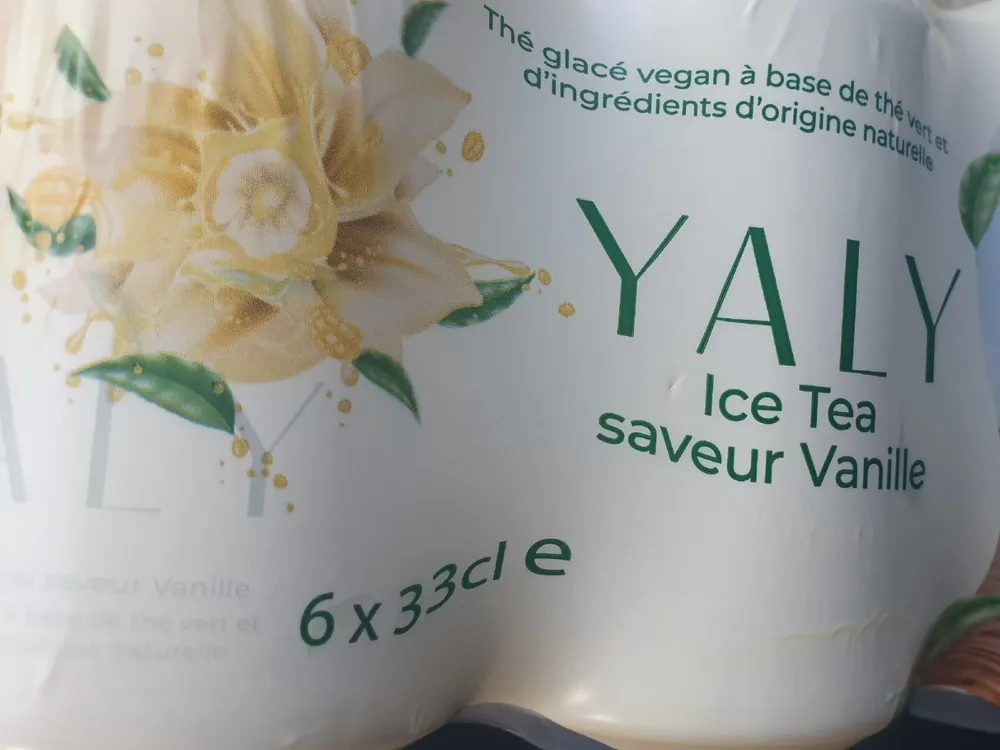 Yaly ice tea saveur vanille