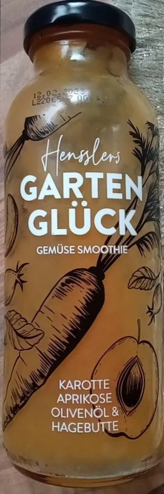 Hensslers Garten Glück Gemüse Smoothie