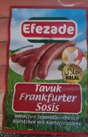 Tavuk frankfurter sosis