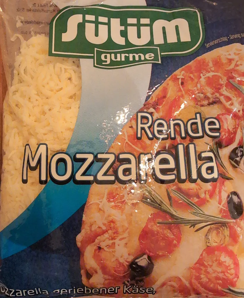 Mozzarella rapé