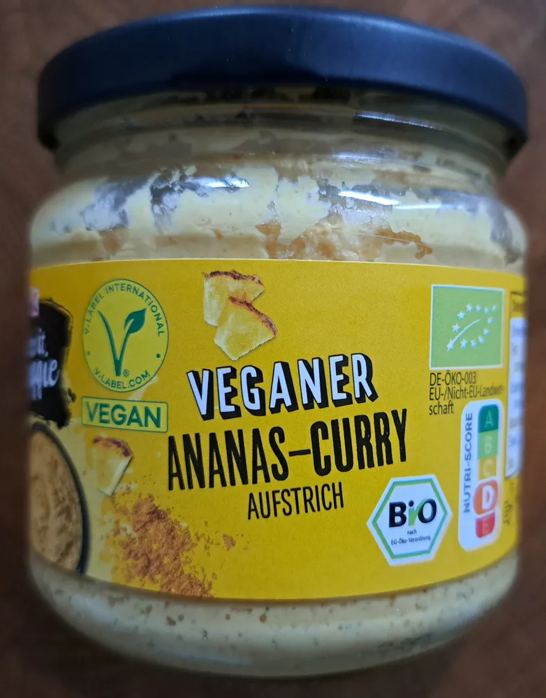 Ananas-Curry Aufstrich