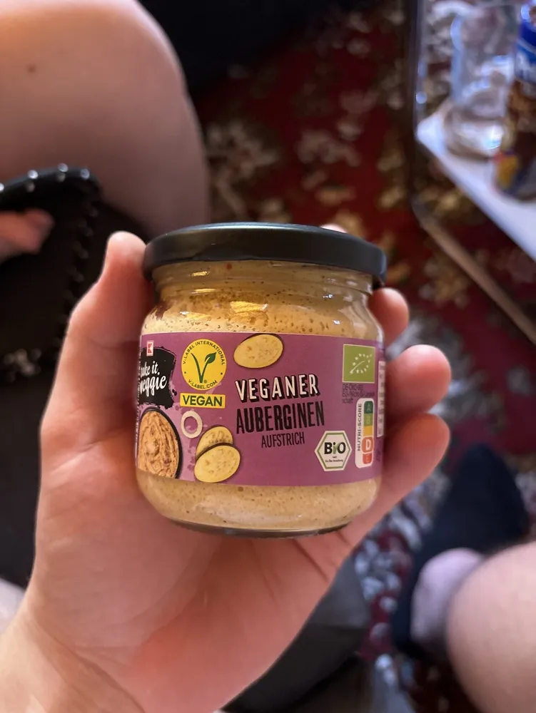 Veganer Auberginen Aufstrich