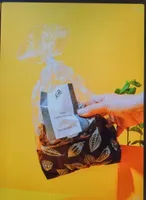 Cioccolato fondente a pezzi alla menta piperita