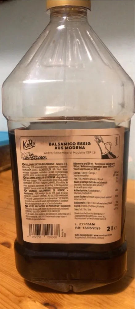 Balsamic vinegar