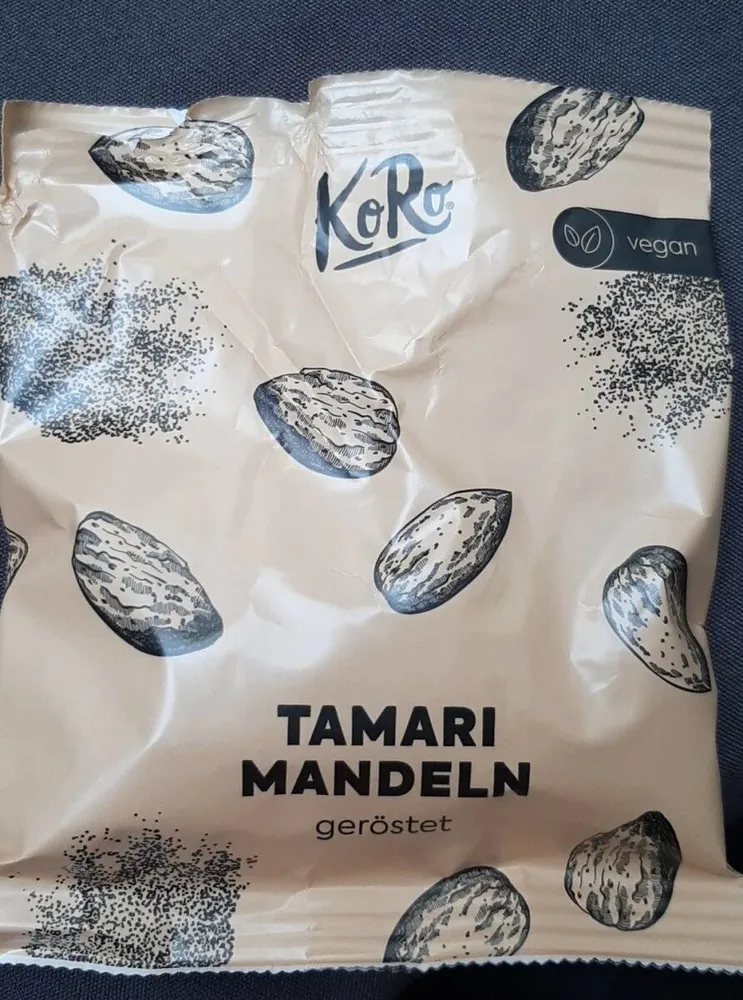 Amandes grillées à sec au tamaris