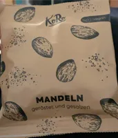 Mandeln geröstet und gesalzen
