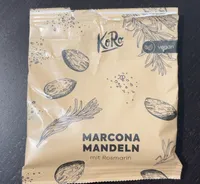 Mandorle Marcona fritte con sale e rismarino