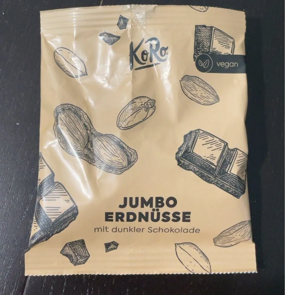 Arachidi Jumbo con cioccolato fondente