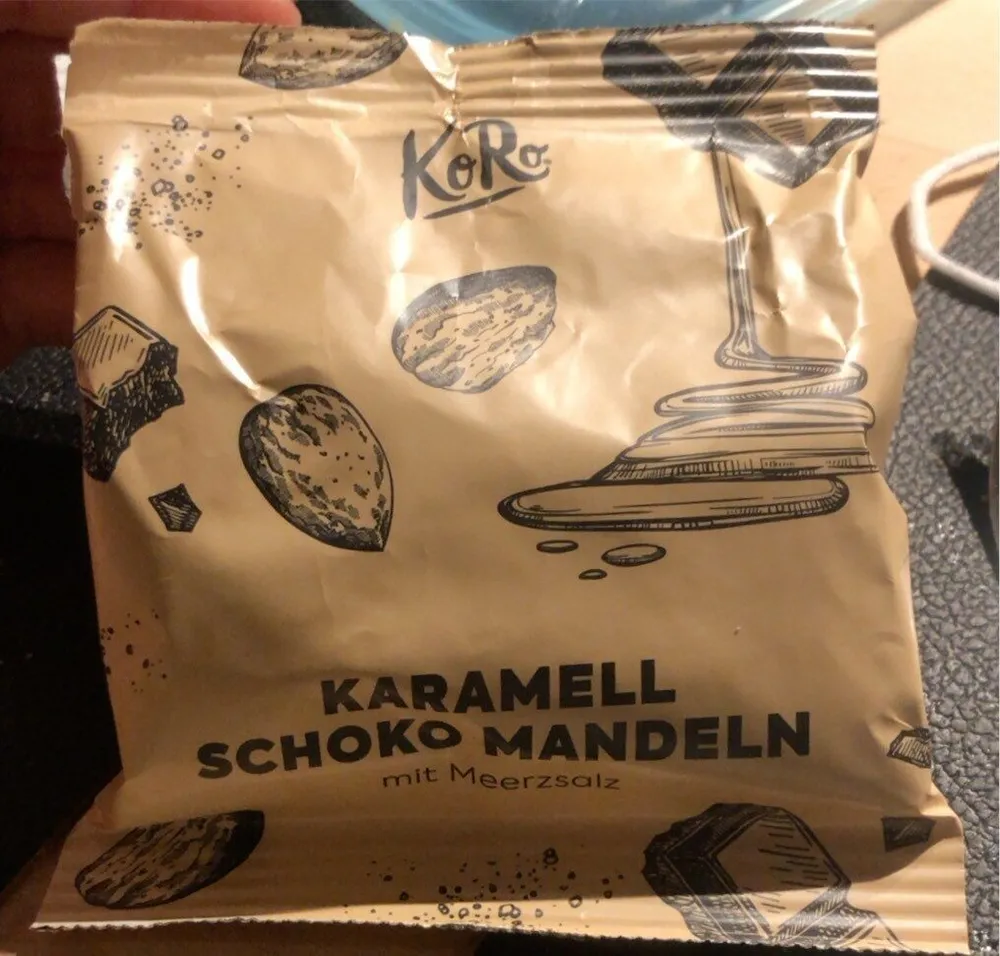 karamell schoko mandeln