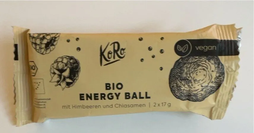 Energy Ball Bio framboises chia