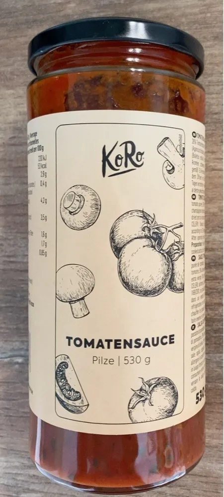 Sauce tomate aux champignons